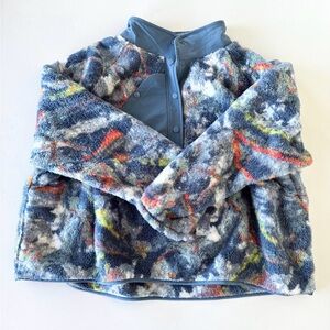 Livi Active Multicolor snap up Teddy Jacket